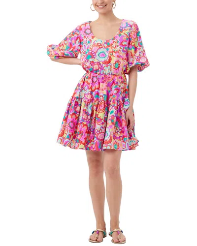 Trina Turk Bara 2 Silk Dress In Multi