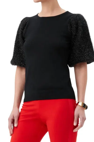 Trina Turk Barbier Sweater In Blk In Black