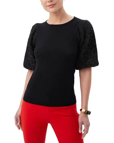Trina Turk Barbier Sweater In Blk In Black