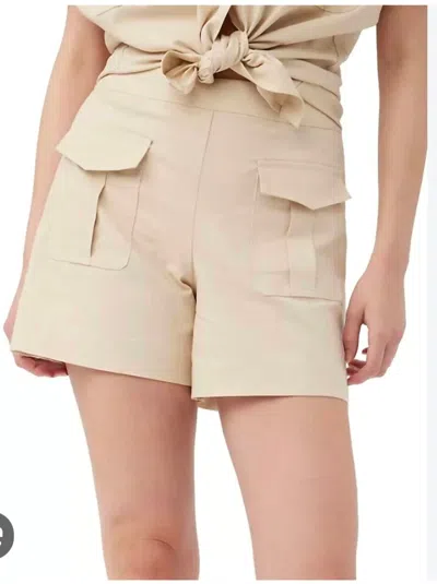 Trina Turk Barbonici Short In Biscotti In Beige