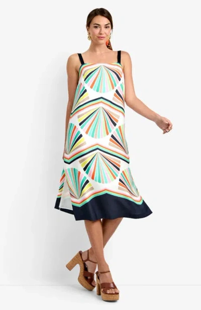 Trina Turk Bayside Dress In Multi