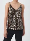 Trina Turk Becca Tank In Black