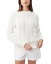 Trina Turk Corazon Sweater In White