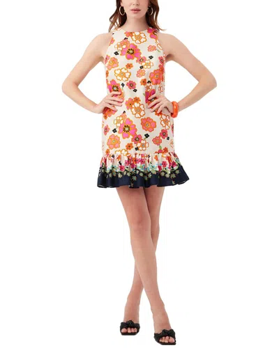 Trina Turk Berry Border Dress In Multi