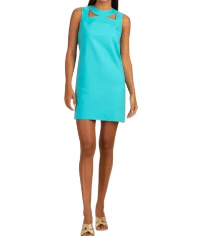 Trina Turk Bev Dress In Atmosphere In Multi