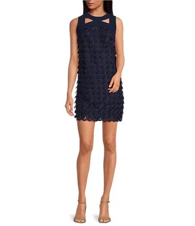 Trina Turk Bev 2 Dress In Navy In Black