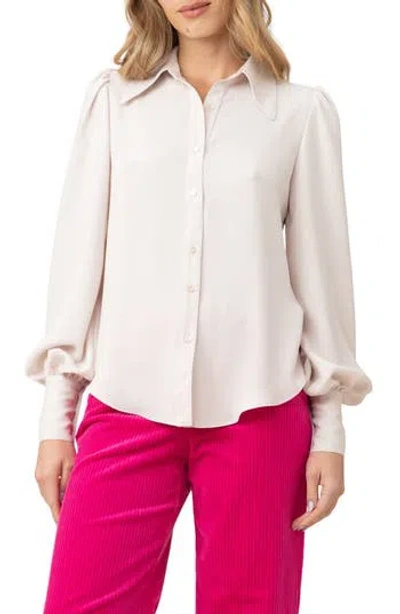 Trina Turk Blair Button-up Shirt In Sancerre