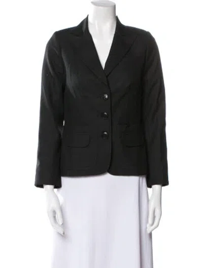 Pre-owned Trina Turk Blazer In Black