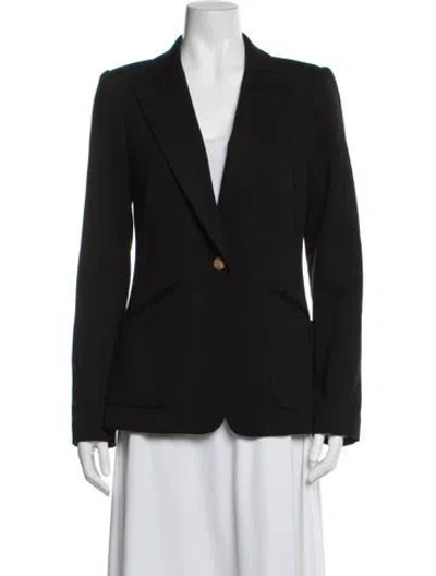 Pre-owned Trina Turk Blazer In Black