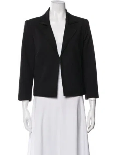 Pre-owned Trina Turk Blazer In Black