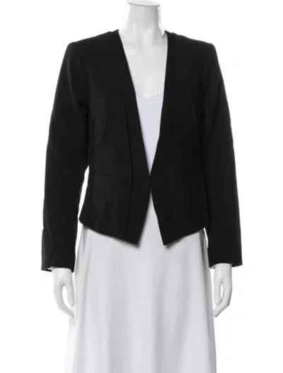 Pre-owned Trina Turk Blazer In Black