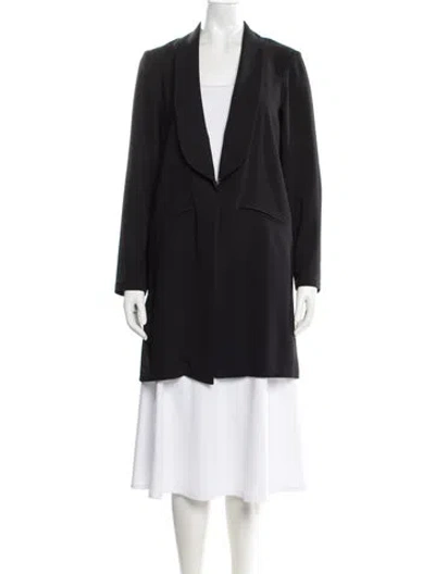 Pre-owned Trina Turk Blazer In Black