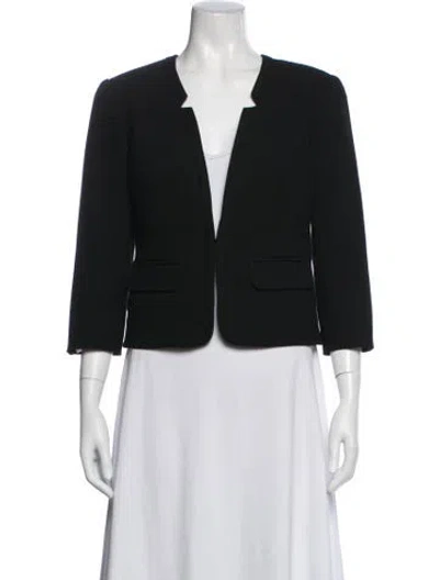 Pre-owned Trina Turk Blazer In Black