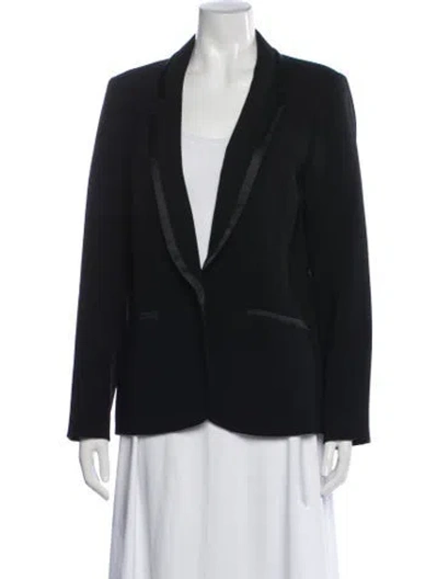 Pre-owned Trina Turk Blazer In Black