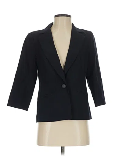 Pre-owned Trina Turk Blazer Jacket In Black