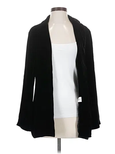 Pre-owned Trina Turk Blazer Jacket In Black