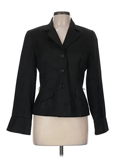 Pre-owned Trina Turk Blazer Jacket In Black