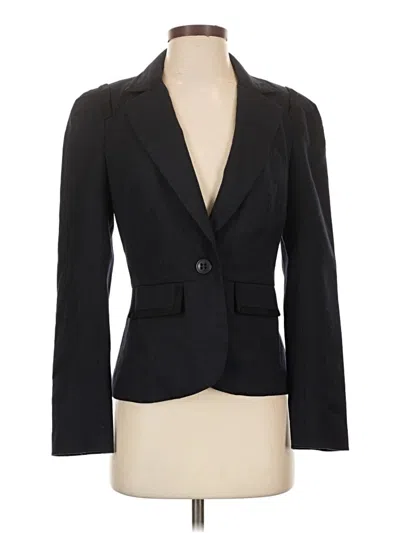 Pre-owned Trina Turk Blazer Jacket In Black