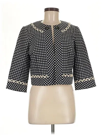 Pre-owned Trina Turk Blazer Jacket In Black