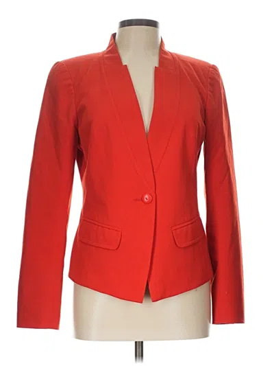 Pre-owned Trina Turk Blazer Jacket In Red