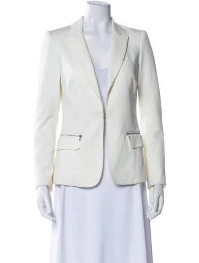 Pre-owned Trina Turk Blazer In Neutral