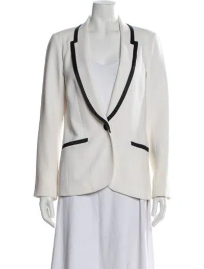 Pre-owned Trina Turk Blazer In Neutral