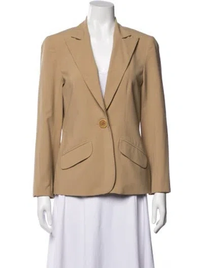 Pre-owned Trina Turk Blazer In Neutral
