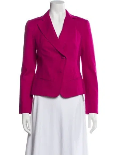 Pre-owned Trina Turk Blazer In Pink