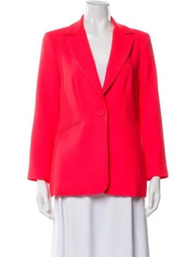 Pre-owned Trina Turk Blazer In Red