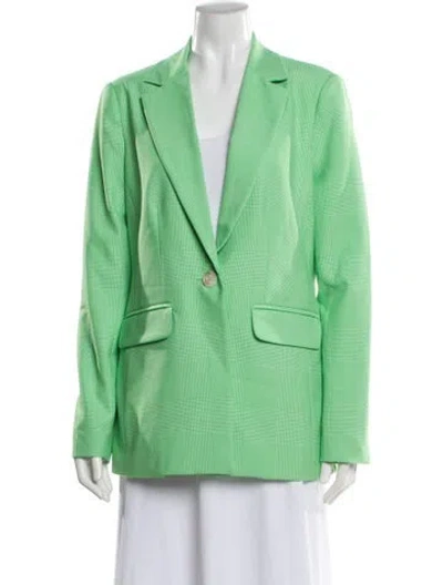 Pre-owned Trina Turk Blazer W/ Tags In Green
