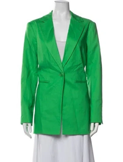 Pre-owned Trina Turk Blazer W/ Tags In Green
