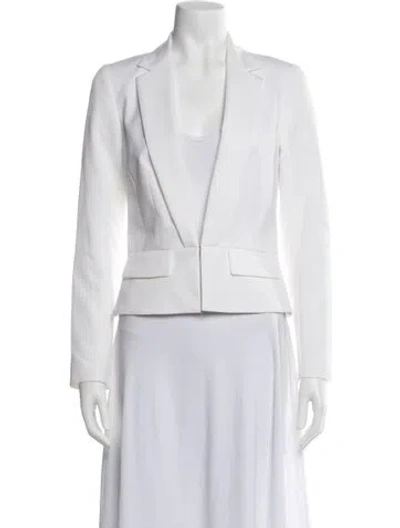 Pre-owned Trina Turk Blazer In White