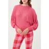 Trina Turk Blue Cove Pullover In Pink