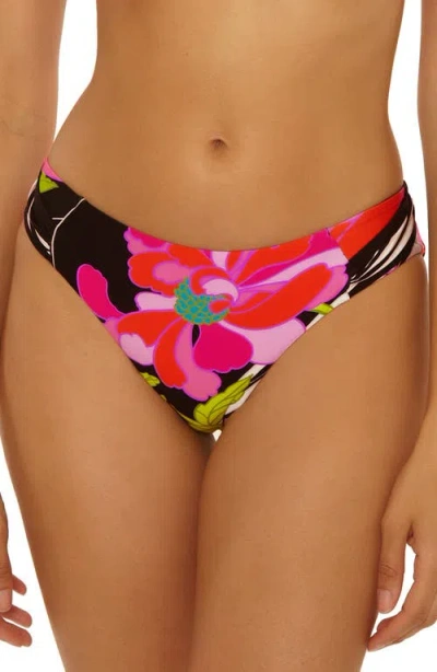 Trina Turk Bougainvillea Hipster Bikini Bottoms In Pink