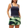 Trina Turk Break Point Cami In Ink/whitewash