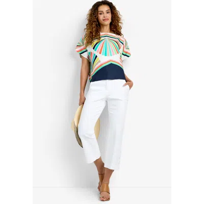 Trina Turk Breezy Top In Multi