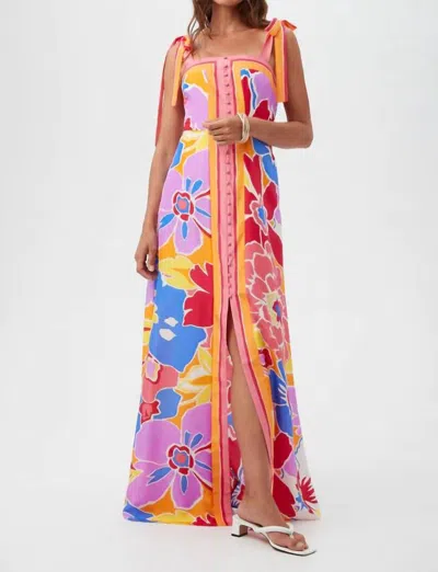 Trina Turk Cami Maxi Dress In Multicolor