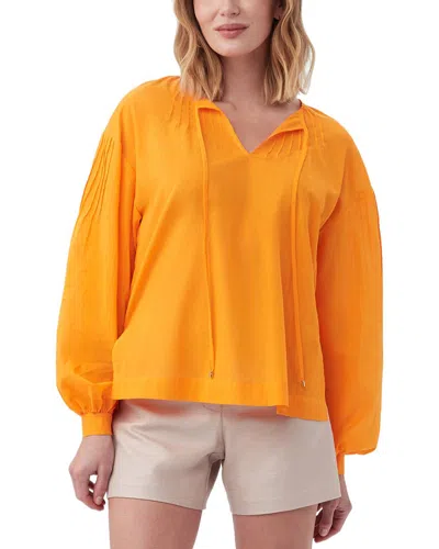 Trina Turk Cape Coral Top In Orange
