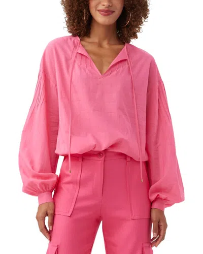 Trina Turk Cape Coral Top In Pink