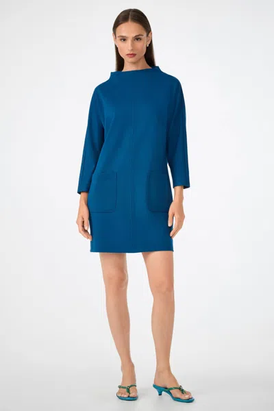 Trina Turk Caracas Mini Dress In Blue