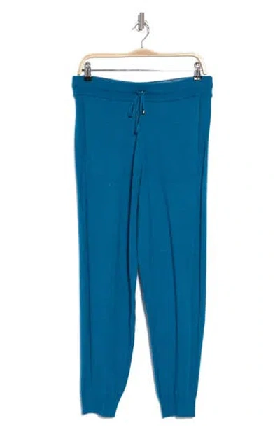 Trina Turk Carnegie Joggers In Deep Abyss