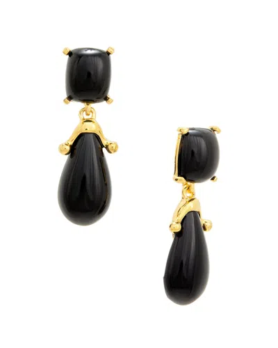 Trina Turk Castlecliff Boulder Earrings In Black