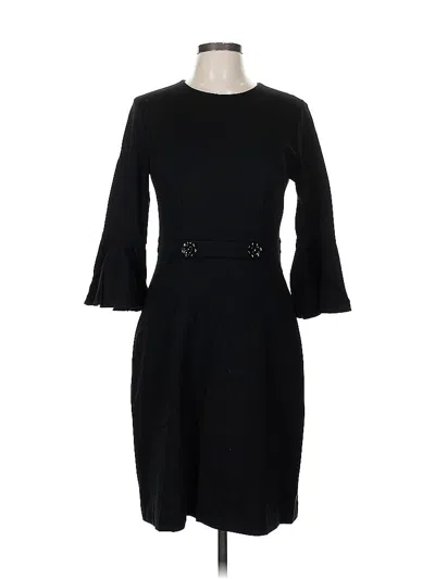 Pre-owned Trina Turk Casual Dress In Black