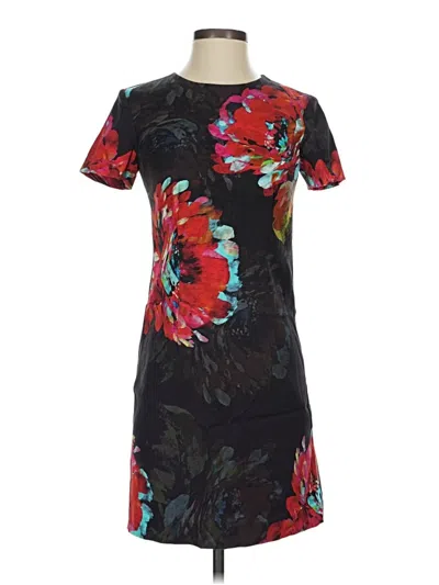Pre-owned Trina Turk Casual Dress In Black