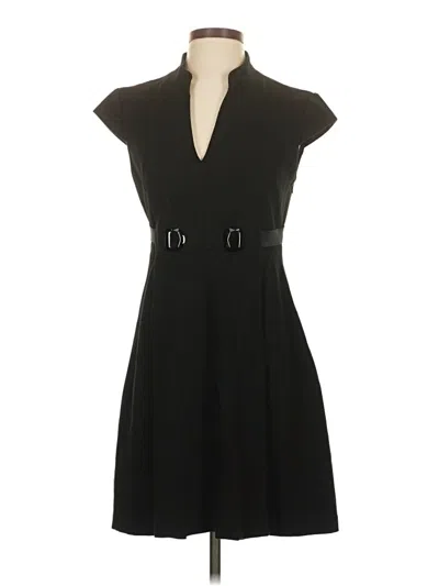 Pre-owned Trina Turk Casual Dress In Black