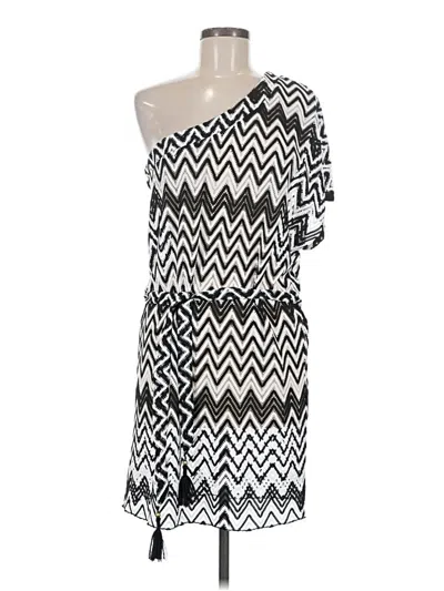 Pre-owned Trina Turk Casual Dress In Black