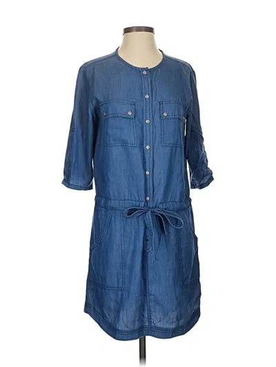Pre-owned Trina Turk Casual Dress In Blue