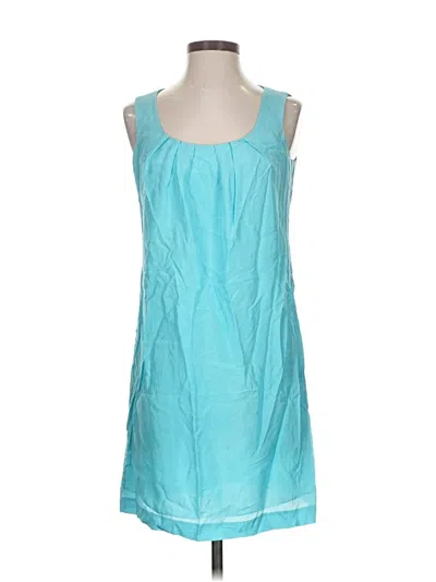 Pre-owned Trina Turk Casual Dress In Blue