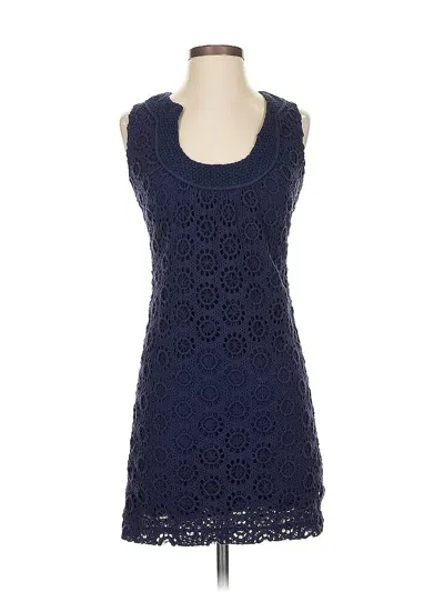 Pre-owned Trina Turk Casual Dress In Blue