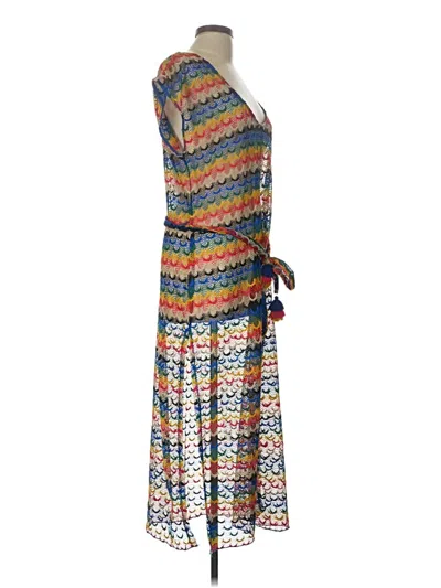 Pre-owned Trina Turk Casual Dress In Blue
